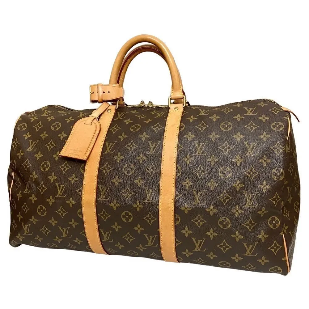 LOUIS VUITTON Monogram Keepall 50 Travel Bag FL0061